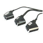 Cablu audio-video SCART - SCART M (IN)+SCART M