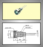 LED holder 5mm RTM-5060 SML1089