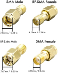 SMA RP Femelă pentru RG58