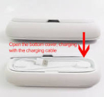 Diamond Clean Smart Charging Travel Case white HX.