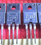 2SB1668/2SC4382 pair TO-220F