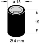 Rolă de presiune LPM 4.0x15x19mm