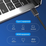 Cablu tip C la HDTV 4K 30Hz