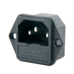 F256A+FUSE  3P AC POWER MALE PANEL