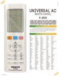 RC AIRCON K-6100 UNIVERSAL