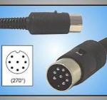 DNC-008 Plug DIN-8 Male