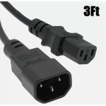 CABLE AC COMP MALE TO AC COMP FEMALE 5m