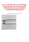 Led Backlight 2011SVS32 K456 left ELED38