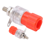Banana socket F781 IC-240B RED-BLACK