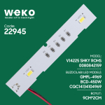 Iluminare LED pentru frigider V14225 0080842159