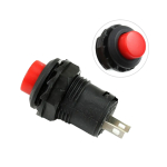 BUTTON 2P Ic-185D RED 2P 12mm