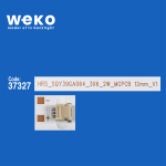 LED Backlight HRS_SQY39GA064 set-3pcs
