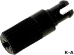 Buton potențiometru CA14W19R-B ax