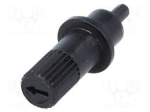 Buton de reglare a potențiometrului, ax CA9MA6