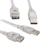 Cablu prelungitor USB - USB A mascul - USB A mamă 10 m