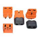 Букса XT60IE-M XT60I-F PAIR  DC 3 пин