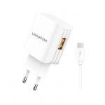 ADAPTOR ÎNCĂRCĂTOR RAPID 5V 3A USB-A+CABLU TIP-C TC-9
