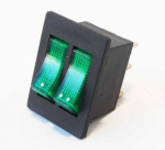ÎNTRERUPĂTOR KCD 2P MK421CD/GL ON-OFF 12VDC