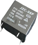RELEU 12V 10A 4P JZC-36F-012-HS