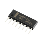 Circuit integrat NJM4580L SIL-8