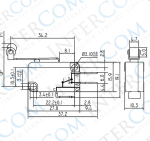 Comutator pentru microunde KW1-103
