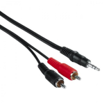 Cablu CABLU 2RCA-MUFĂ STEREO 3.5 5m