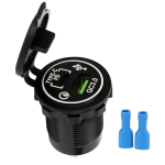 Încărcător auto rapid MUFA DE ÎNCĂRCARE USB A 3.0 TIP C 5V 2.1A ic-166c-5