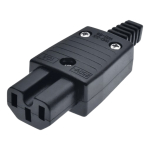 PRIZA DE ALIMENTARE CALCULATOR PENTRU CABLU F258A 3P C15 AC IC-215 CABLU DE ALIMENTARE FEMĂ