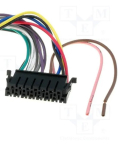 Conector SONY cu fire PIN: 15 Cablu de conectare radio pentru SONY 15PIN