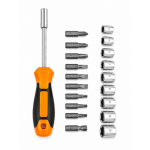 Set de șurubelnițe WENEED WD-6006 – 20 de piese cu biți și inserții CR-V