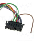 Conector auto cu fire pentru receptoare radio de panou JVC KS RT 404, KS RT 600, KS RT 707