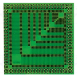 Placă multiadaptor universală cu o singură față pentru PCB, 68 mm x 68 mm, UMSMD512