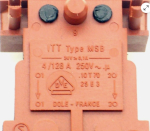 Comutator izostat ITT Tip MSB TV Netzschalter 4A/250V
