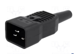 PRIZA DE ALIMENTARE PENTRU CABLUL IEC 60320 C20