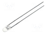 Transmițător IR L-934F3C; 3 mm; 940 nm; transparent 3,6 mW; 30°; THT