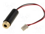 HLDPM12-650-3S Module: laser; 3mW; red; line; 655nm; 3VDC