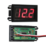 DC 4.5-100V цифров панелен волтметър с 0.56\" червен LED дисплей и индикатор за напрежение