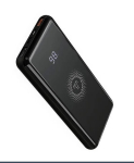 Външна литиево-полимерна батерия Xmart 10000 mAh 22W ;Микро USB вход;Type-C вход/изход ;USB изход 1,2;Безжично зареждане;