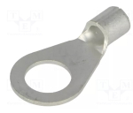 TERMINAL BM01231 Тип: пръстеновидна; M6; 1,5÷2,5 mm²; за кримпване; за кабел; неизолирана; 6 mm