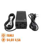 Зарядно устройство за електрически велосипед ALN-M1230S 54.6V 4.5A 3PIN